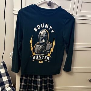 GAP Star Wars Mandolorian "Bounty Hunter" pj set